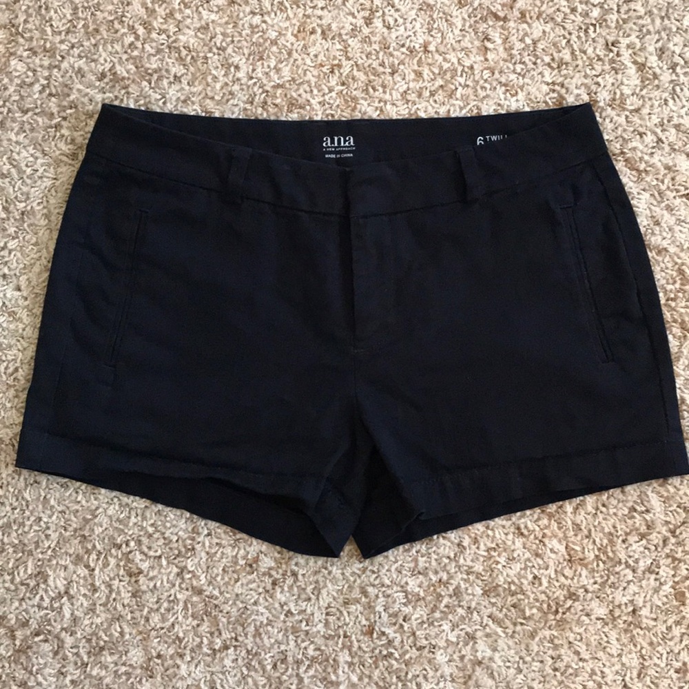 A.n.a black shorts